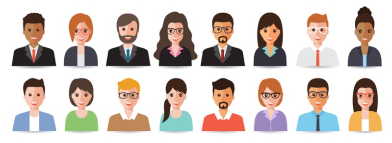 personalization in marketing with diverse group of people