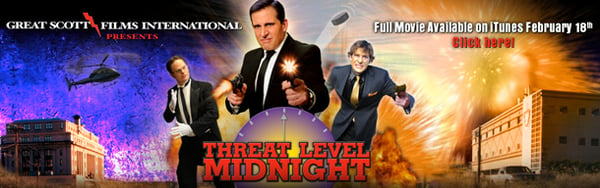 Threat Level Midnight. A Great Scott Film.