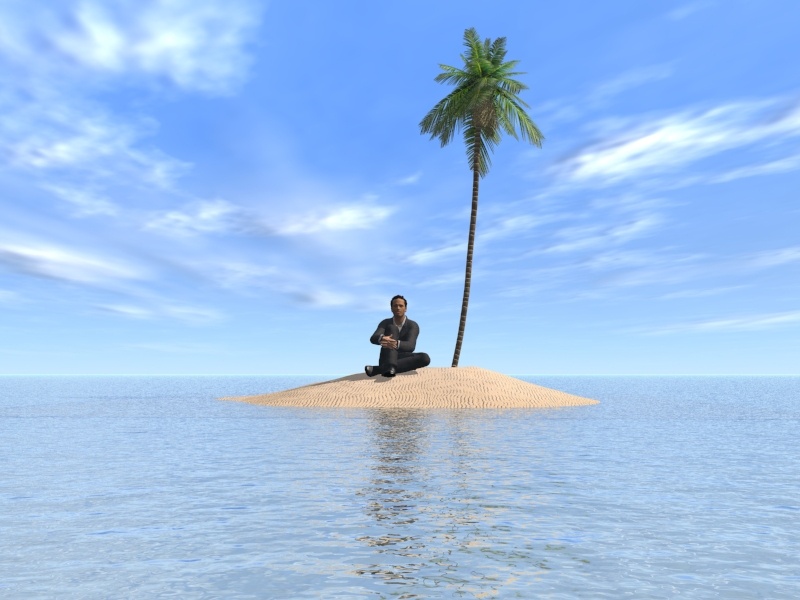 Using marketing automation alone on a desert island